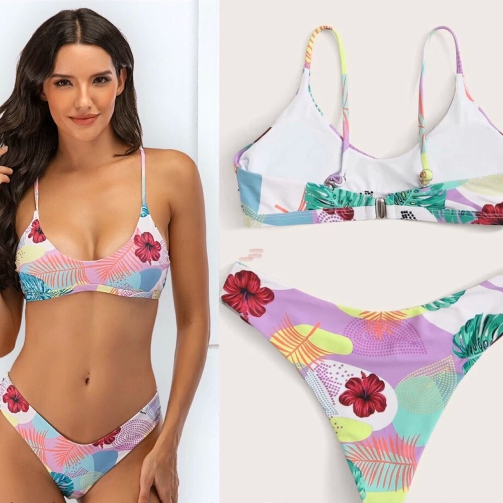 Shein two piece bathing suit bikini small and med